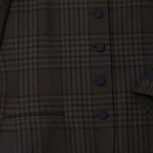 Kasper Black Plaid Blazer - Picture 8 of 10